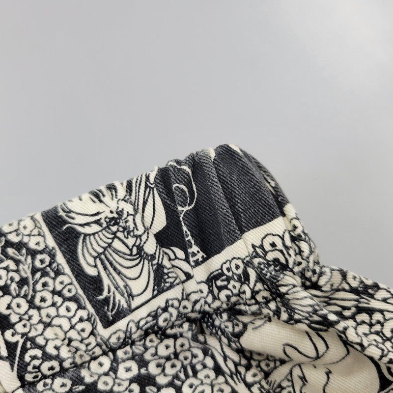 【中古品】【メンズ】 Supreme シュプリーム SALOME SKATE PANT サロメ スケートパンツ 149-260720-as-11-izu サイズ：XL カラー：ホワイト×ブラック 万代Net店