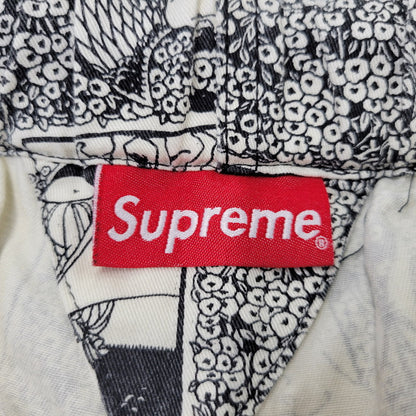 【中古品】【メンズ】 Supreme シュプリーム SALOME SKATE PANT サロメ スケートパンツ 149-260720-as-11-izu サイズ：XL カラー：ホワイト×ブラック 万代Net店