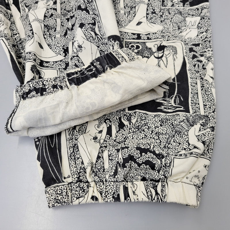 【中古品】【メンズ】 Supreme シュプリーム SALOME SKATE PANT サロメ スケートパンツ 149-260720-as-11-izu サイズ：XL カラー：ホワイト×ブラック 万代Net店