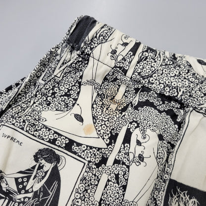 【中古品】【メンズ】 Supreme シュプリーム SALOME SKATE PANT サロメ スケートパンツ 149-260720-as-11-izu サイズ：XL カラー：ホワイト×ブラック 万代Net店