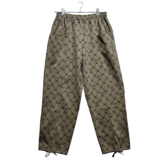 【中古品】【メンズ】 South2 West8 サウスツーウェストエイト SKULL TARGET TRACK PANTS KP961 スカル ターゲット トラックパンツ 151-260720-as-13-izu サイズ：M カラー：カーキ 万代Net店