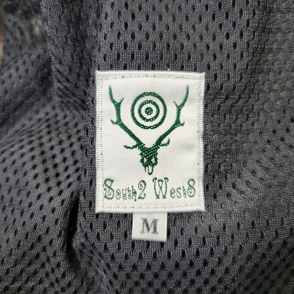 【中古品】【メンズ】 South2 West8 サウスツーウェストエイト SKULL TARGET TRACK PANTS KP961 スカル ターゲット トラックパンツ 151-260720-as-13-izu サイズ：M カラー：カーキ 万代Net店