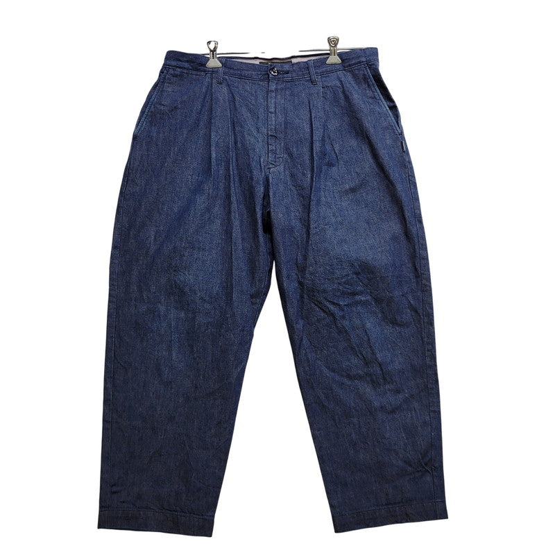 【中古品】【メンズ】 NEIGHBORHOOD ネイバーフッド TUCK-D/C-PT 202BENH-PTM02 タック パンツ 153-260720-as-23-izu サイズ：L カラー：インディゴ 万代Net店