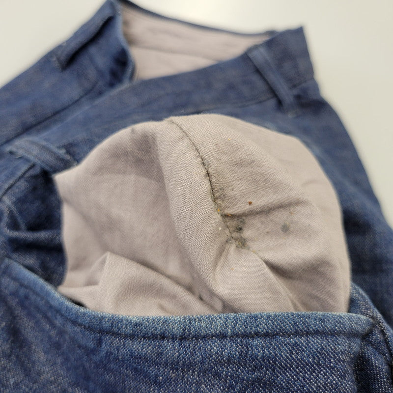 【中古品】【メンズ】 NEIGHBORHOOD ネイバーフッド TUCK-D/C-PT 202BENH-PTM02 タック パンツ 153-260720-as-23-izu サイズ：L カラー：インディゴ 万代Net店