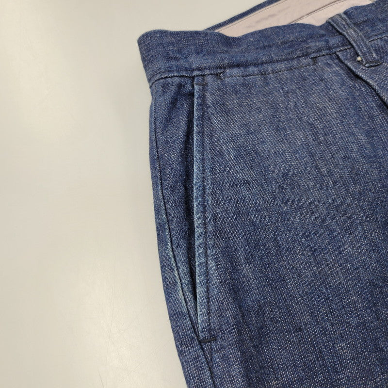 【中古品】【メンズ】 NEIGHBORHOOD ネイバーフッド TUCK-D/C-PT 202BENH-PTM02 タック パンツ 153-260720-as-23-izu サイズ：L カラー：インディゴ 万代Net店