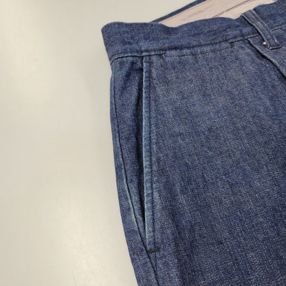 【中古品】【メンズ】 NEIGHBORHOOD ネイバーフッド TUCK-D/C-PT 202BENH-PTM02 タック パンツ 153-260720-as-23-izu サイズ：L カラー：インディゴ 万代Net店