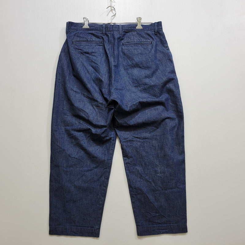【中古品】【メンズ】 NEIGHBORHOOD ネイバーフッド TUCK-D/C-PT 202BENH-PTM02 タック パンツ 153-260720-as-23-izu サイズ：L カラー：インディゴ 万代Net店