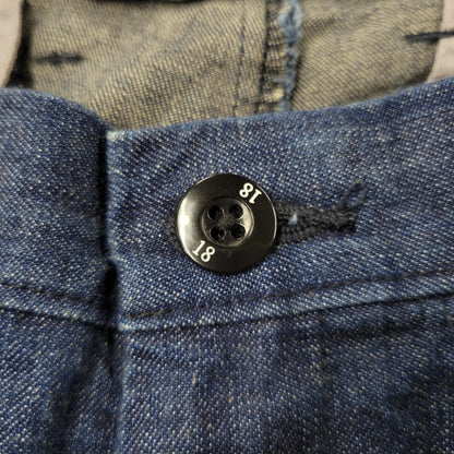 【中古品】【メンズ】 NEIGHBORHOOD ネイバーフッド TUCK-D/C-PT 202BENH-PTM02 タック パンツ 153-260720-as-23-izu サイズ：L カラー：インディゴ 万代Net店