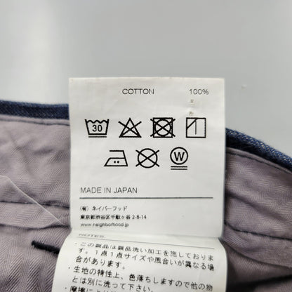 【中古品】【メンズ】 NEIGHBORHOOD ネイバーフッド TUCK-D/C-PT 202BENH-PTM02 タック パンツ 153-260720-as-23-izu サイズ：L カラー：インディゴ 万代Net店
