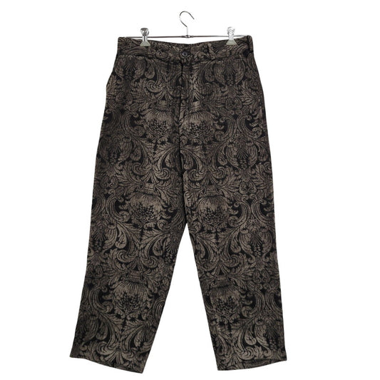 【中古品】【メンズ】 WKNDRS ウィークエンダーズ JACQUARD WIDE PANTS ジャガード ワイドパンツ ボトムス 153-260723-as-22-izu サイズ：M カラー：ブラック系 万代Net店