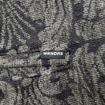 【中古品】【メンズ】 WKNDRS ウィークエンダーズ JACQUARD WIDE PANTS ジャガード ワイドパンツ ボトムス 153-260723-as-22-izu サイズ：M カラー：ブラック系 万代Net店