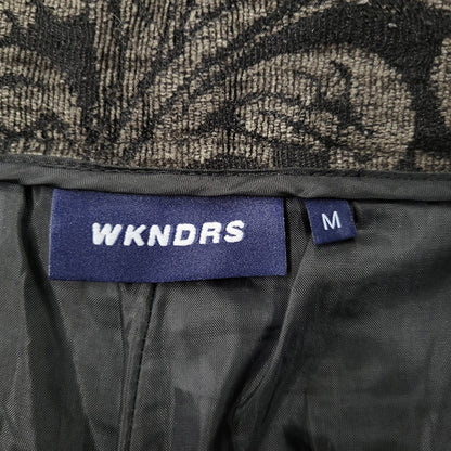 【中古品】【メンズ】 WKNDRS ウィークエンダーズ JACQUARD WIDE PANTS ジャガード ワイドパンツ ボトムス 153-260723-as-22-izu サイズ：M カラー：ブラック系 万代Net店