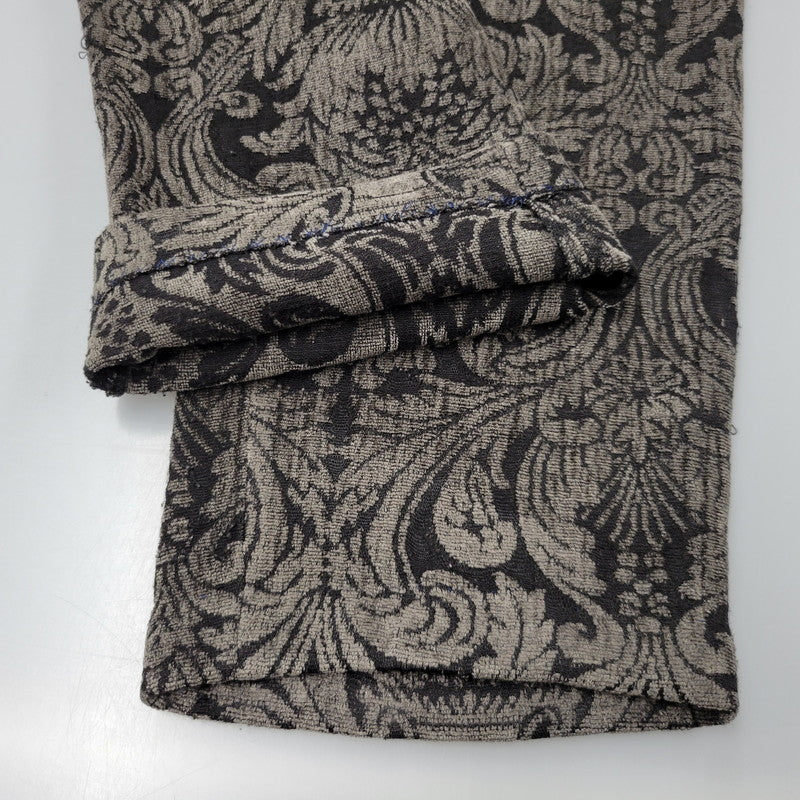 【中古品】【メンズ】 WKNDRS ウィークエンダーズ JACQUARD WIDE PANTS ジャガード ワイドパンツ ボトムス 153-260723-as-22-izu サイズ：M カラー：ブラック系 万代Net店