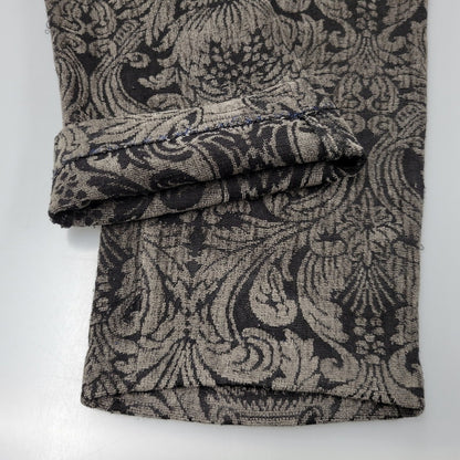 【中古品】【メンズ】 WKNDRS ウィークエンダーズ JACQUARD WIDE PANTS ジャガード ワイドパンツ ボトムス 153-260723-as-22-izu サイズ：M カラー：ブラック系 万代Net店