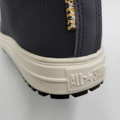 【中古美品】【メンズ/レディース】 CONVERSE コンバース × XLARGE エクストララージ 33701730 ALL STAR オールスター PS HI スニーカー シューズ 靴 162-260724-ya-15-izu サイズ：25.5cm カラー：ブラック 万代Net店