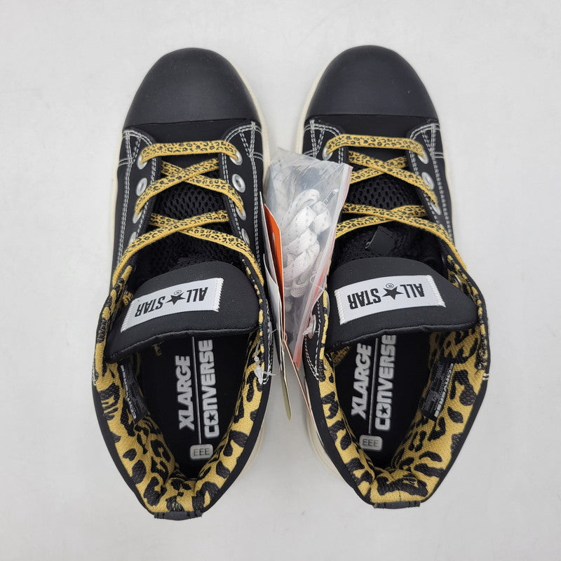 【中古美品】【メンズ/レディース】 CONVERSE コンバース × XLARGE エクストララージ 33701730 ALL STAR オールスター PS HI スニーカー シューズ 靴 162-260724-ya-15-izu サイズ：25.5cm カラー：ブラック 万代Net店