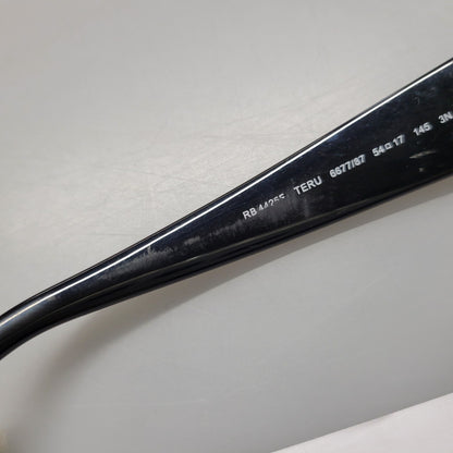 【現状渡し品】【メンズ/レディース】 RAY-BAN レイバン RB4425F TERU BIO-BASED バイオベース SUNGLASSES サングラス 203-260724-ya-12-izu サイズ：54口17-145 カラー：ブラック 万代Net店