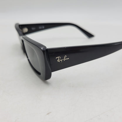 【現状渡し品】【メンズ/レディース】 RAY-BAN レイバン RB4425F TERU BIO-BASED バイオベース SUNGLASSES サングラス 203-260724-ya-12-izu サイズ：54口17-145 カラー：ブラック 万代Net店