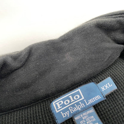 【現状渡し品】【メンズ】 POLO BY RALPH LAUREN ポロバイラルフローレン ARGENTINA VEST アルゼンチン ベスト アウター 146-260721-cs-05-izu サイズ：XXL カラー：ブラック 万代Net店