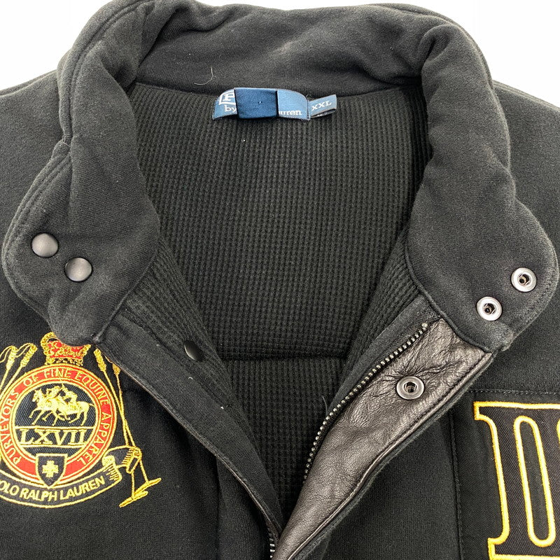 【現状渡し品】【メンズ】 POLO BY RALPH LAUREN ポロバイラルフローレン ARGENTINA VEST アルゼンチン ベスト アウター 146-260721-cs-05-izu サイズ：XXL カラー：ブラック 万代Net店
