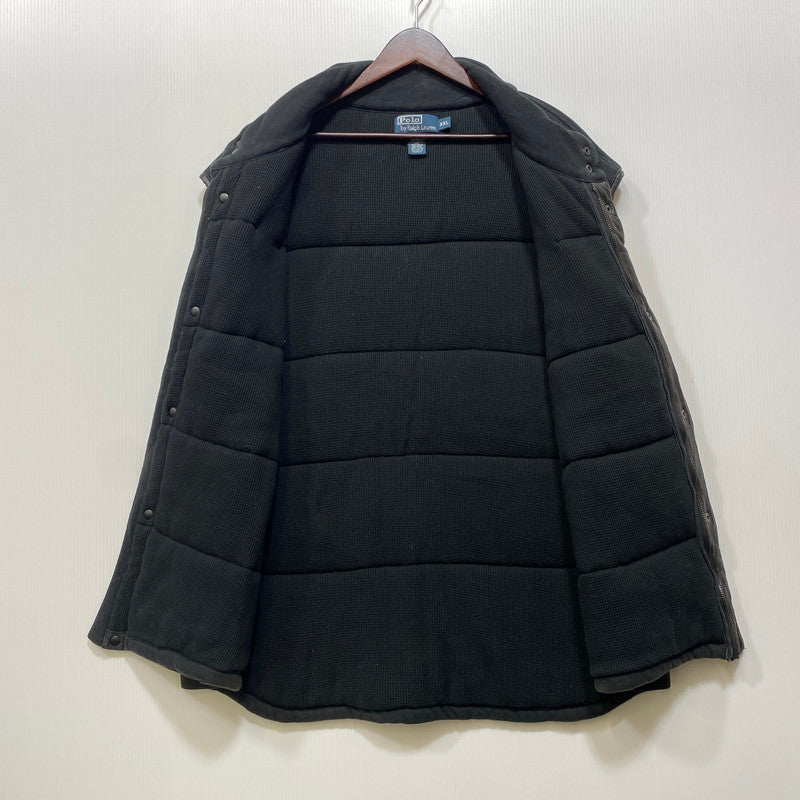 【現状渡し品】【メンズ】 POLO BY RALPH LAUREN ポロバイラルフローレン ARGENTINA VEST アルゼンチン ベスト アウター 146-260721-cs-05-izu サイズ：XXL カラー：ブラック 万代Net店