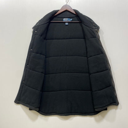 【現状渡し品】【メンズ】 POLO BY RALPH LAUREN ポロバイラルフローレン ARGENTINA VEST アルゼンチン ベスト アウター 146-260721-cs-05-izu サイズ：XXL カラー：ブラック 万代Net店