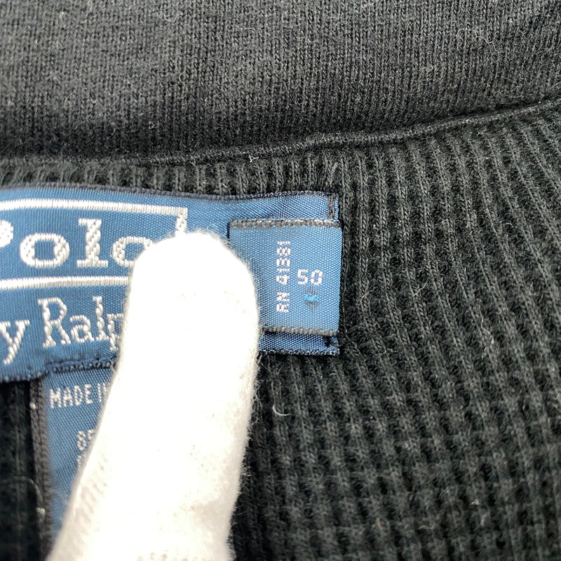 【現状渡し品】【メンズ】 POLO BY RALPH LAUREN ポロバイラルフローレン ARGENTINA VEST アルゼンチン ベスト アウター 146-260721-cs-05-izu サイズ：XXL カラー：ブラック 万代Net店