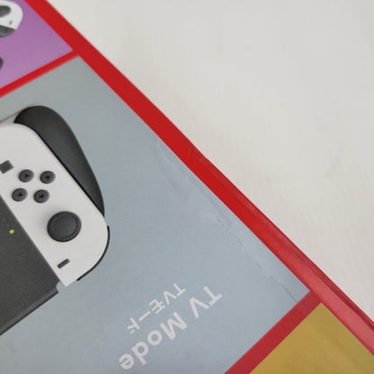 【中古美品】 【未使用】【ゲーム】Nintendo Switch (有機ELモデル) Joy-Con(L)/(R) ホワイト HEG-S-KAAAA(JPN) 任天堂 ニンテンドースイッチ 本体 034-260720-ay-01-izu 万代Net店