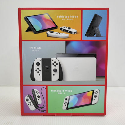 【中古美品】 【未使用】【ゲーム】Nintendo Switch (有機ELモデル) Joy-Con(L)/(R) ホワイト HEG-S-KAAAA(JPN) 任天堂 ニンテンドースイッチ 本体 034-260720-ay-01-izu 万代Net店