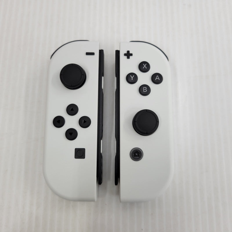 【中古美品】 【未使用】【ゲーム】Nintendo Switch (有機ELモデル) Joy-Con(L)/(R) ホワイト HEG-S-KAAAA(JPN) 任天堂 ニンテンドースイッチ 本体 034-260720-ay-01-izu 万代Net店