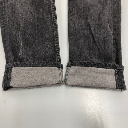 【中古品】【メンズ】 YANUK ヤヌーク BLACK DENIM PANTS 57213001 ブラックデニムパンツ ジーンズ 151-260725-as-05-izu サイズ：29 カラー：ブラック 万代Net店