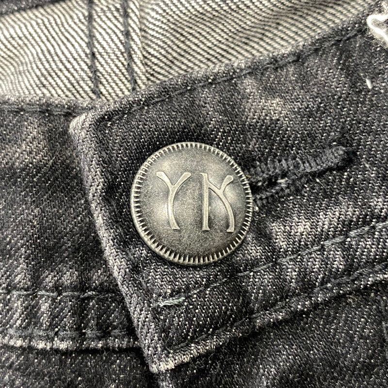 【中古品】【メンズ】 YANUK ヤヌーク BLACK DENIM PANTS 57213001 ブラックデニムパンツ ジーンズ 151-260725-as-05-izu サイズ：29 カラー：ブラック 万代Net店