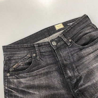 【中古品】【メンズ】 YANUK ヤヌーク BLACK DENIM PANTS 57213001 ブラックデニムパンツ ジーンズ 151-260725-as-05-izu サイズ：29 カラー：ブラック 万代Net店