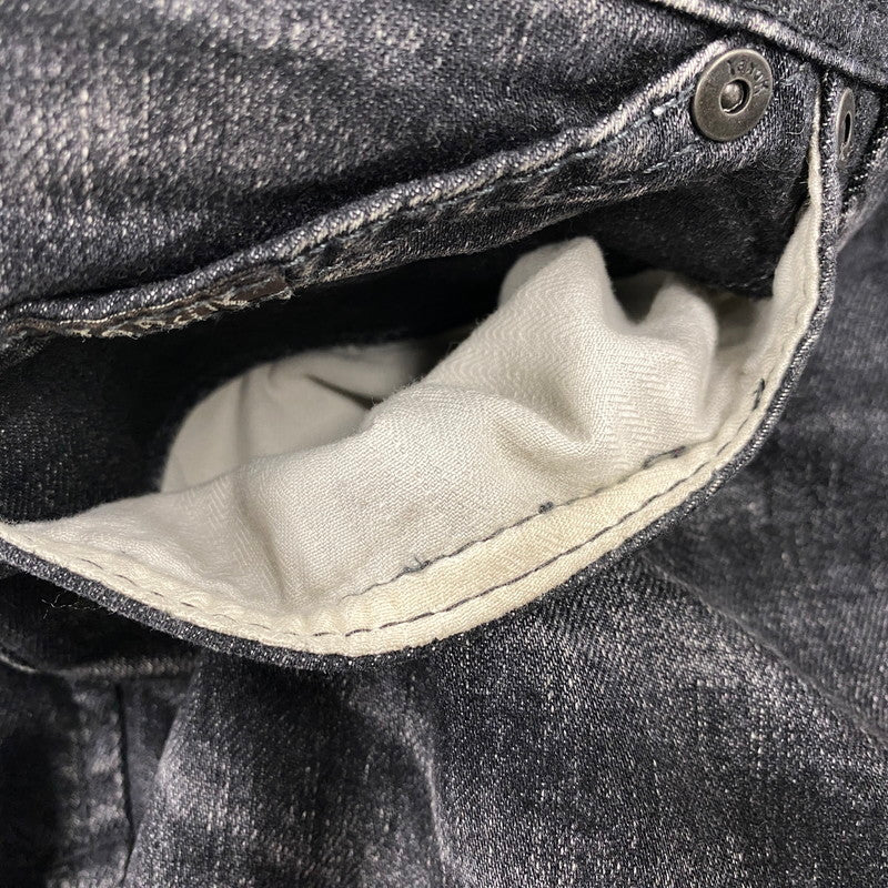 【中古品】【メンズ】 YANUK ヤヌーク BLACK DENIM PANTS 57213001 ブラックデニムパンツ ジーンズ 151-260725-as-05-izu サイズ：29 カラー：ブラック 万代Net店