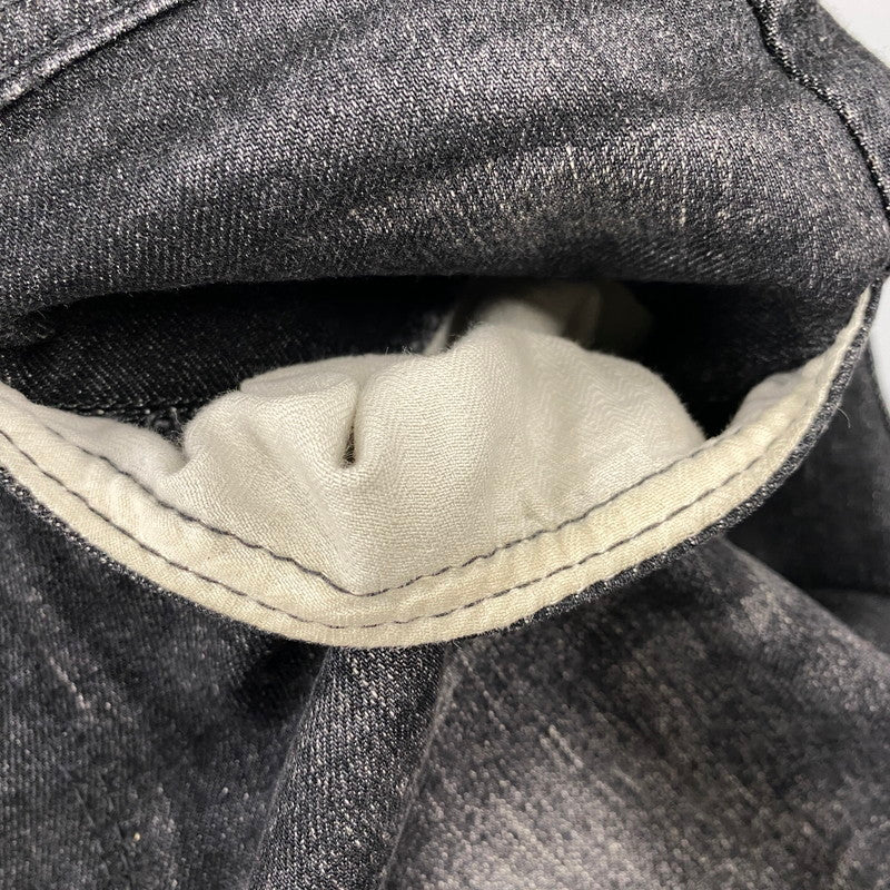 【中古品】【メンズ】 YANUK ヤヌーク BLACK DENIM PANTS 57213001 ブラックデニムパンツ ジーンズ 151-260725-as-05-izu サイズ：29 カラー：ブラック 万代Net店