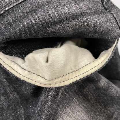 【中古品】【メンズ】 YANUK ヤヌーク BLACK DENIM PANTS 57213001 ブラックデニムパンツ ジーンズ 151-260725-as-05-izu サイズ：29 カラー：ブラック 万代Net店