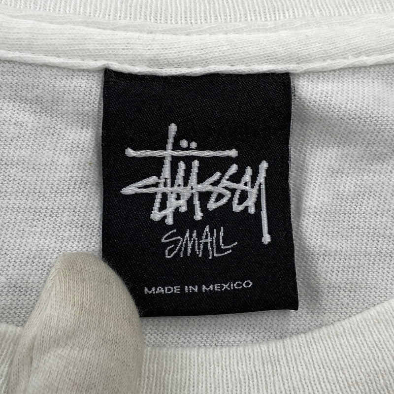 【中古品】【メンズ】 STUSSY ステューシー × J DILLA Jディラ DONUT SS TEE ドーナツ ショートスリーブ Tシャツ 半袖 142-260725-as-08-izu サイズ：S カラー：ホワイト 万代Net店