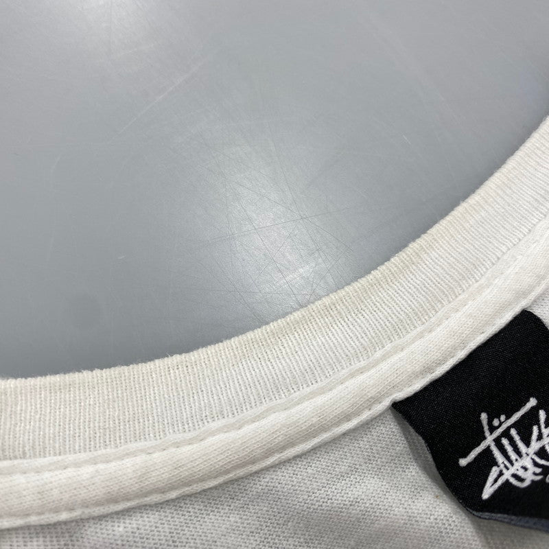【中古品】【メンズ】 STUSSY ステューシー × J DILLA Jディラ DONUT SS TEE ドーナツ ショートスリーブ Tシャツ 半袖 142-260725-as-08-izu サイズ：S カラー：ホワイト 万代Net店