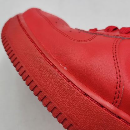 【中古品】【メンズ】 NIKE BY YOU ナイキ バイ ユー AQ3771-994 AIR FORCE エア フォース 1 HIGH ハイ スニーカー シューズ 靴 160-260724-ya-14-izu サイズ：27cm カラー：レッド 万代Net店