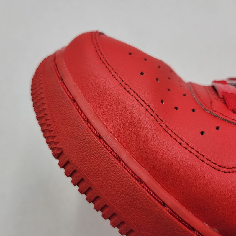 【中古品】【メンズ】 NIKE BY YOU ナイキ バイ ユー AQ3771-994 AIR FORCE エア フォース 1 HIGH ハイ スニーカー シューズ 靴 160-260724-ya-14-izu サイズ：27cm カラー：レッド 万代Net店