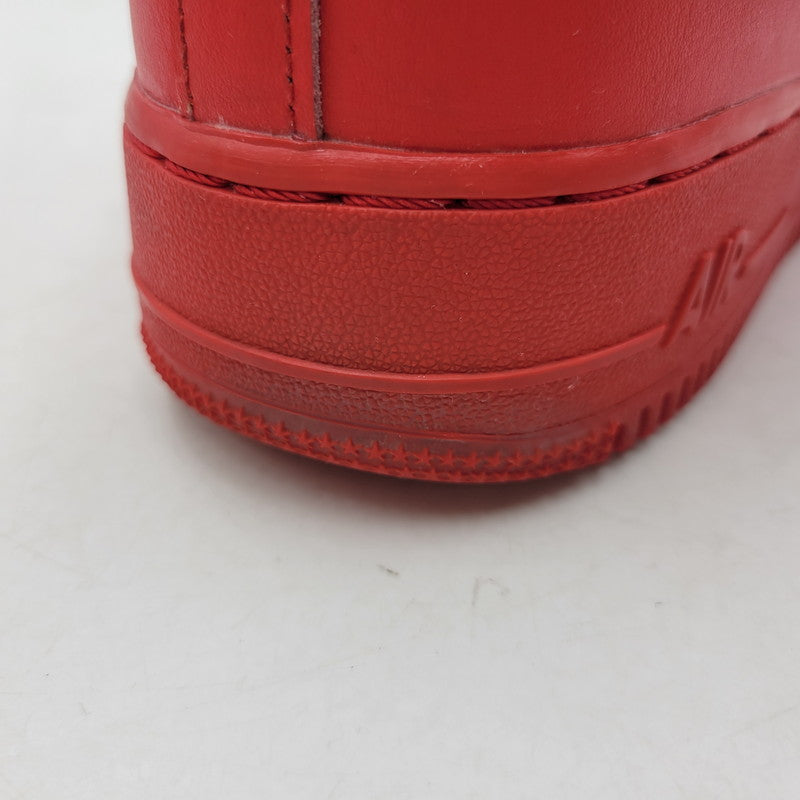 【中古品】【メンズ】 NIKE BY YOU ナイキ バイ ユー AQ3771-994 AIR FORCE エア フォース 1 HIGH ハイ スニーカー シューズ 靴 160-260724-ya-14-izu サイズ：27cm カラー：レッド 万代Net店