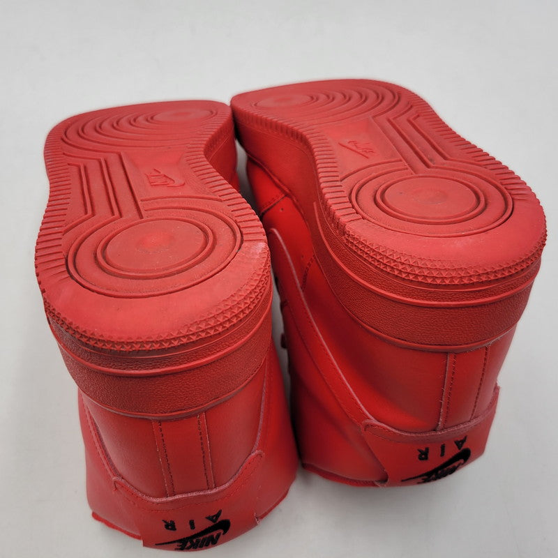 【中古品】【メンズ】 NIKE BY YOU ナイキ バイ ユー AQ3771-994 AIR FORCE エア フォース 1 HIGH ハイ スニーカー シューズ 靴 160-260724-ya-14-izu サイズ：27cm カラー：レッド 万代Net店