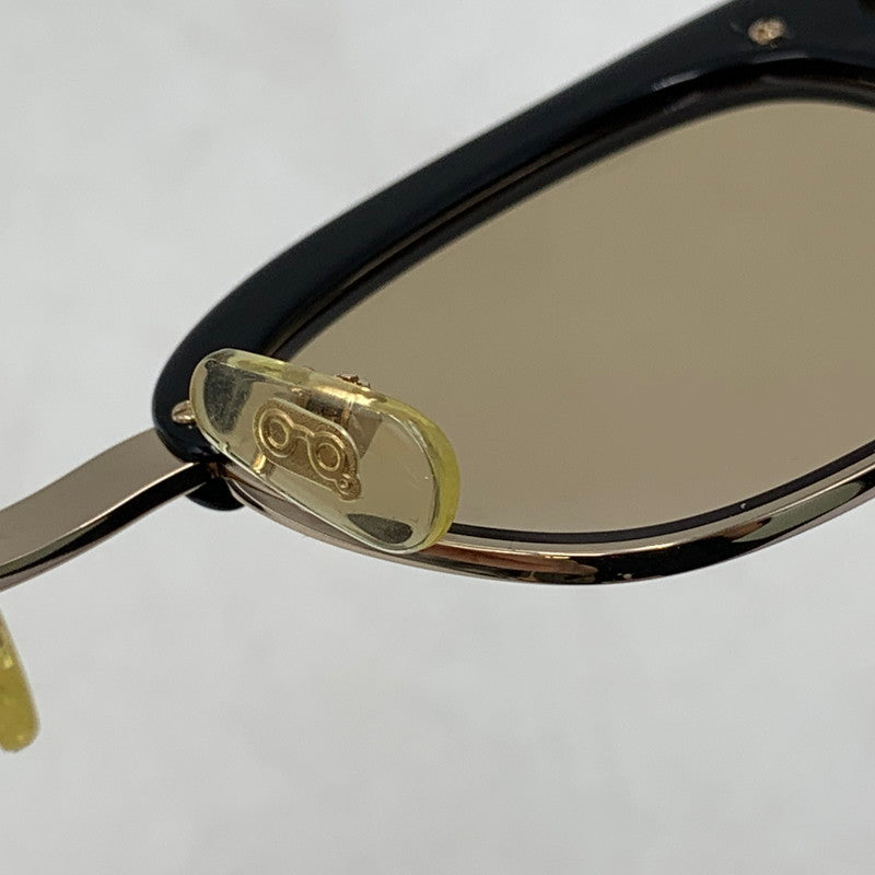 【中古品】【メンズ/レディース】 白山眼鏡 ハクサンメガネ SUNGLASSES サーモントブロー サングラス 203-260721-as-01-izu カラー：ブラック 万代Net店