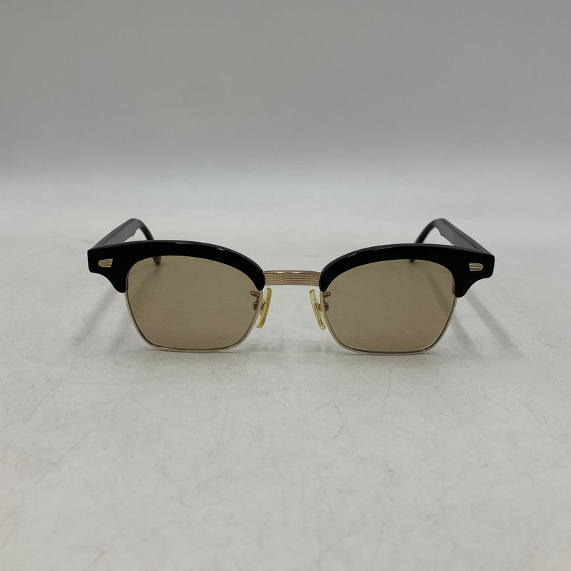 【中古品】【メンズ/レディース】 白山眼鏡 ハクサンメガネ SUNGLASSES サーモントブロー サングラス 203-260721-as-01-izu カラー：ブラック 万代Net店