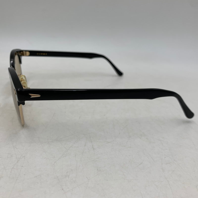 【中古品】【メンズ/レディース】 白山眼鏡 ハクサンメガネ SUNGLASSES サーモントブロー サングラス 203-260721-as-01-izu カラー：ブラック 万代Net店