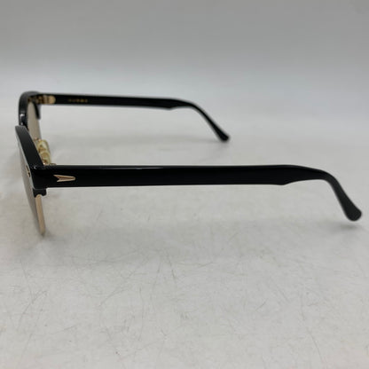 【中古品】【メンズ/レディース】 白山眼鏡 ハクサンメガネ SUNGLASSES サーモントブロー サングラス 203-260721-as-01-izu カラー：ブラック 万代Net店