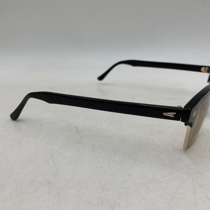 【中古品】【メンズ/レディース】 白山眼鏡 ハクサンメガネ SUNGLASSES サーモントブロー サングラス 203-260721-as-01-izu カラー：ブラック 万代Net店