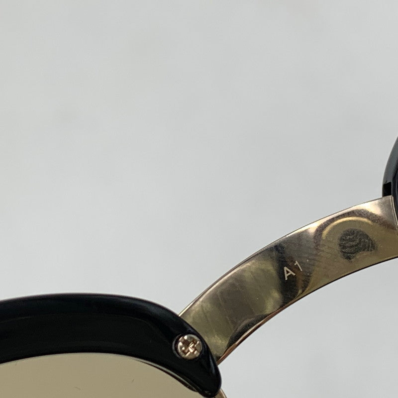 【中古品】【メンズ/レディース】 白山眼鏡 ハクサンメガネ SUNGLASSES サーモントブロー サングラス 203-260721-as-01-izu カラー：ブラック 万代Net店