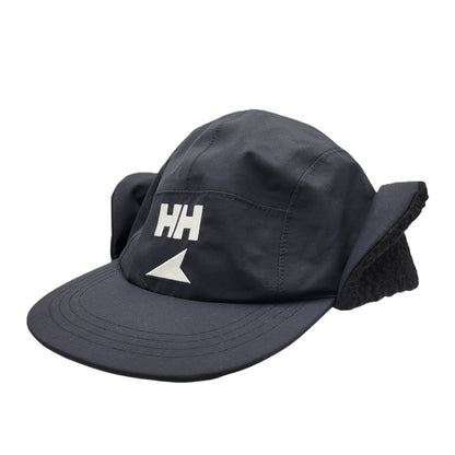 【中古美品】【メンズ/レディース】 HELLY HANSEN × ヘリーハンセン DESCENDANT ディセンダント HC92273DC 22AW CETUS HELLY TECH 5 PANEL シータス ヘリーテック ファイブパネル キャップ 帽子 185-260724-ya-18-izu サイズ：F カラー：ブラック 万代Net店