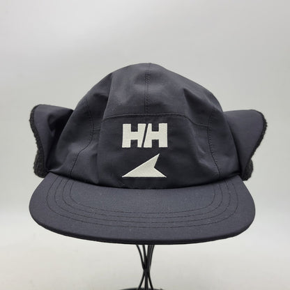 【中古美品】【メンズ/レディース】 HELLY HANSEN × ヘリーハンセン DESCENDANT ディセンダント HC92273DC 22AW CETUS HELLY TECH 5 PANEL シータス ヘリーテック ファイブパネル キャップ 帽子 185-260724-ya-18-izu サイズ：F カラー：ブラック 万代Net店
